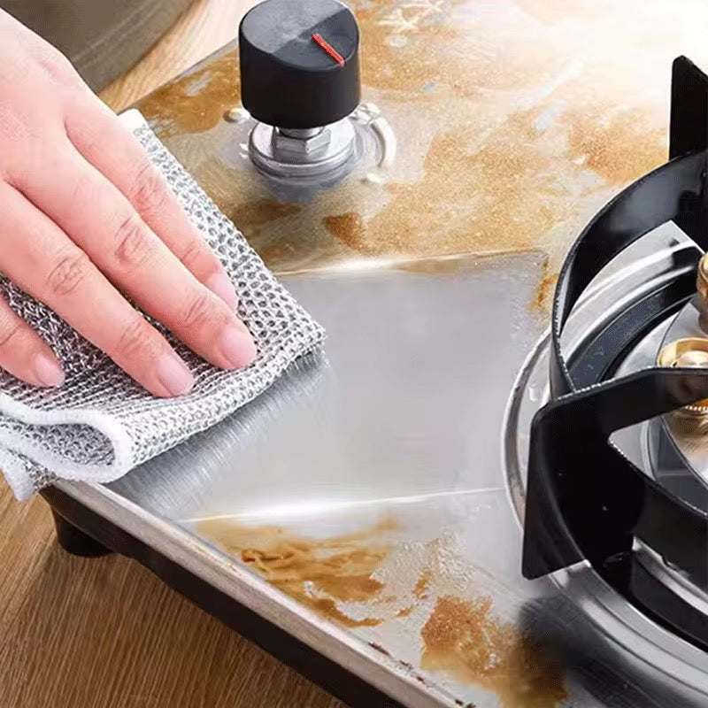 Paños de limpieza de Alambre Metálico Pro x10 UNIDADES