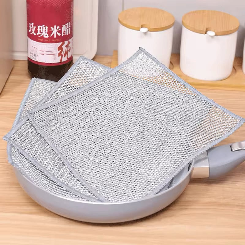 Paños de limpieza de Alambre Metálico Pro x10 UNIDADES