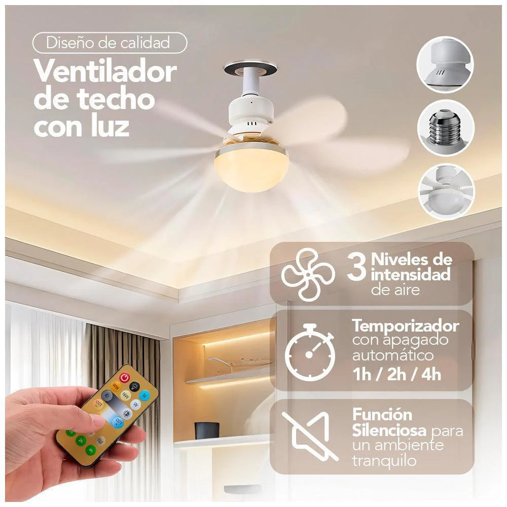 Foco Ventilador Smart Led