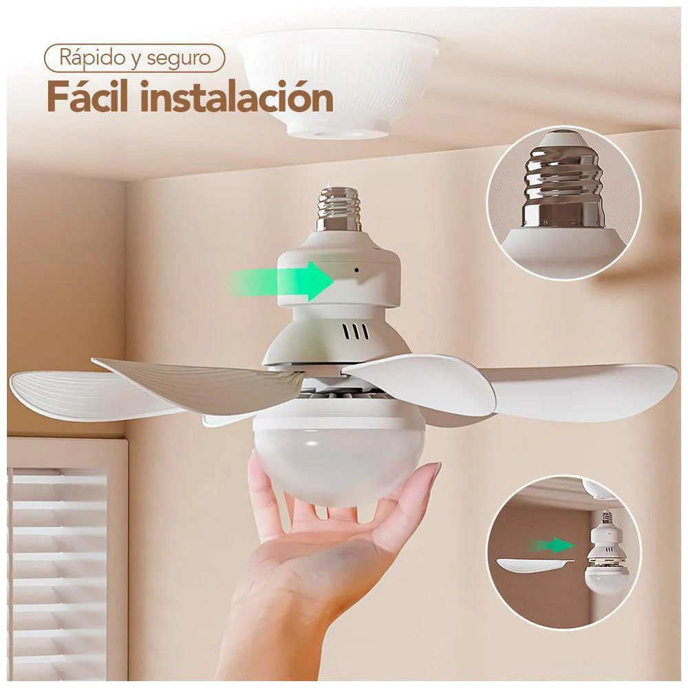 Foco Ventilador Smart Led
