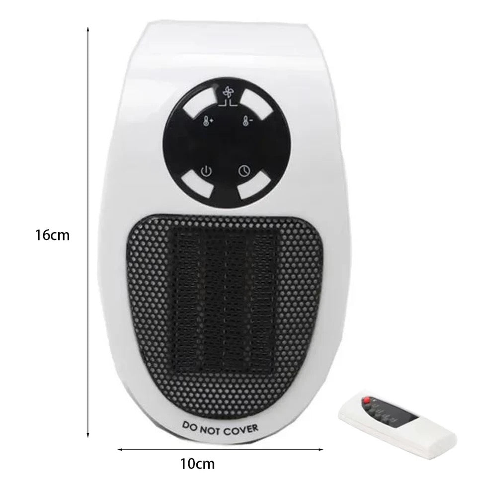MINI CALEFACTOR PORTÁTIL SMART CON CONTROL REMOTO