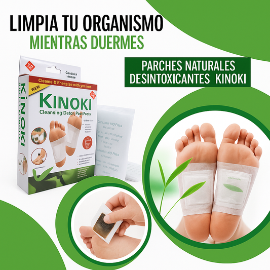 Parches Desintoxicante Kinoki Kiyomi/ Pack 10 unds