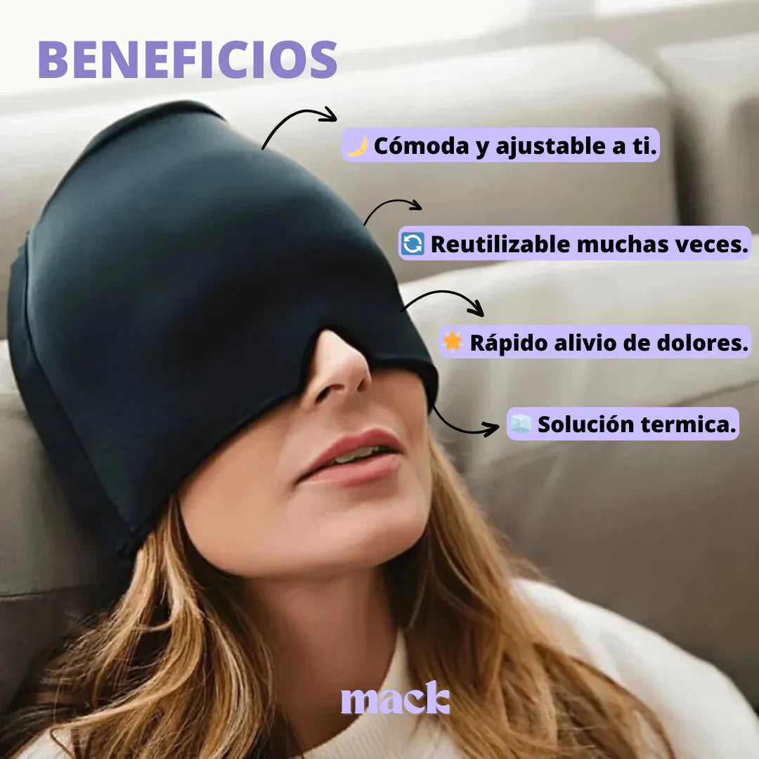 Gorro Gel para el dolor de Cabeza y Migrañas