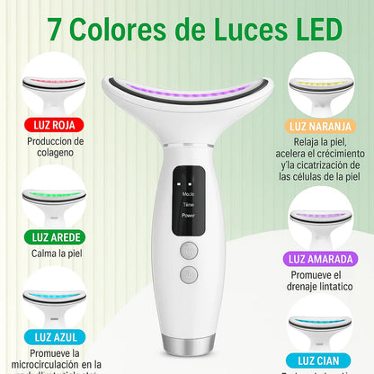 Masajeador Facial Led 7 Luces Pro | ENVÍO GRATIS
