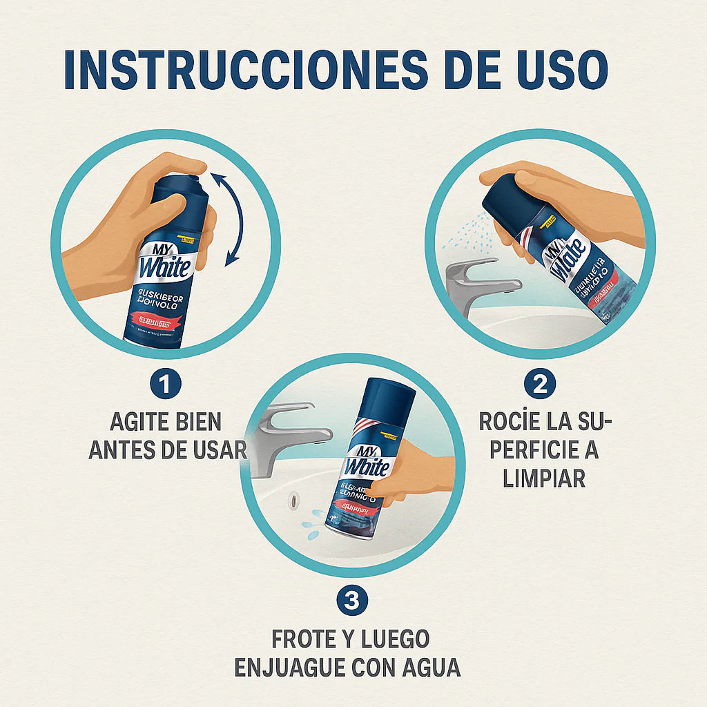 MR. WHITE - LIMPIADOR PARA BAÑO