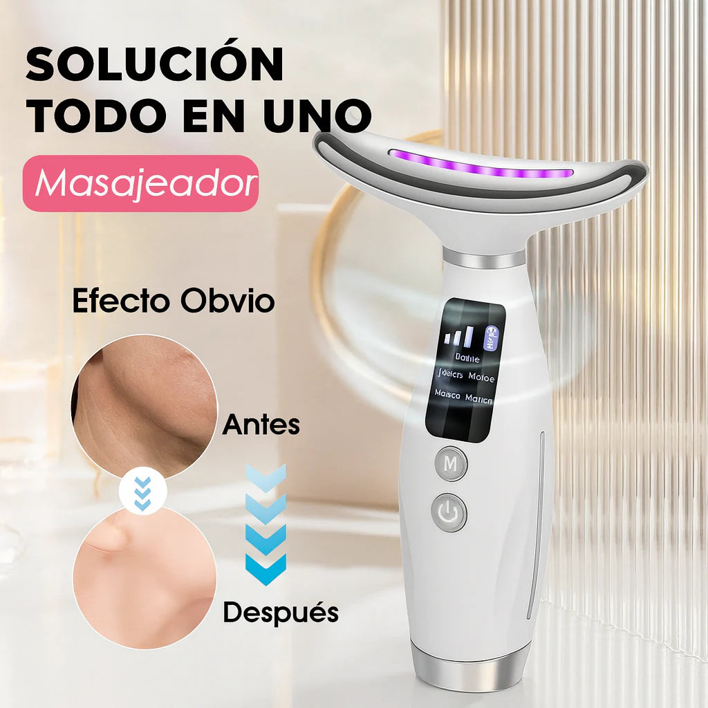Masajeador Facial Led 7 Luces Pro | ENVÍO GRATIS