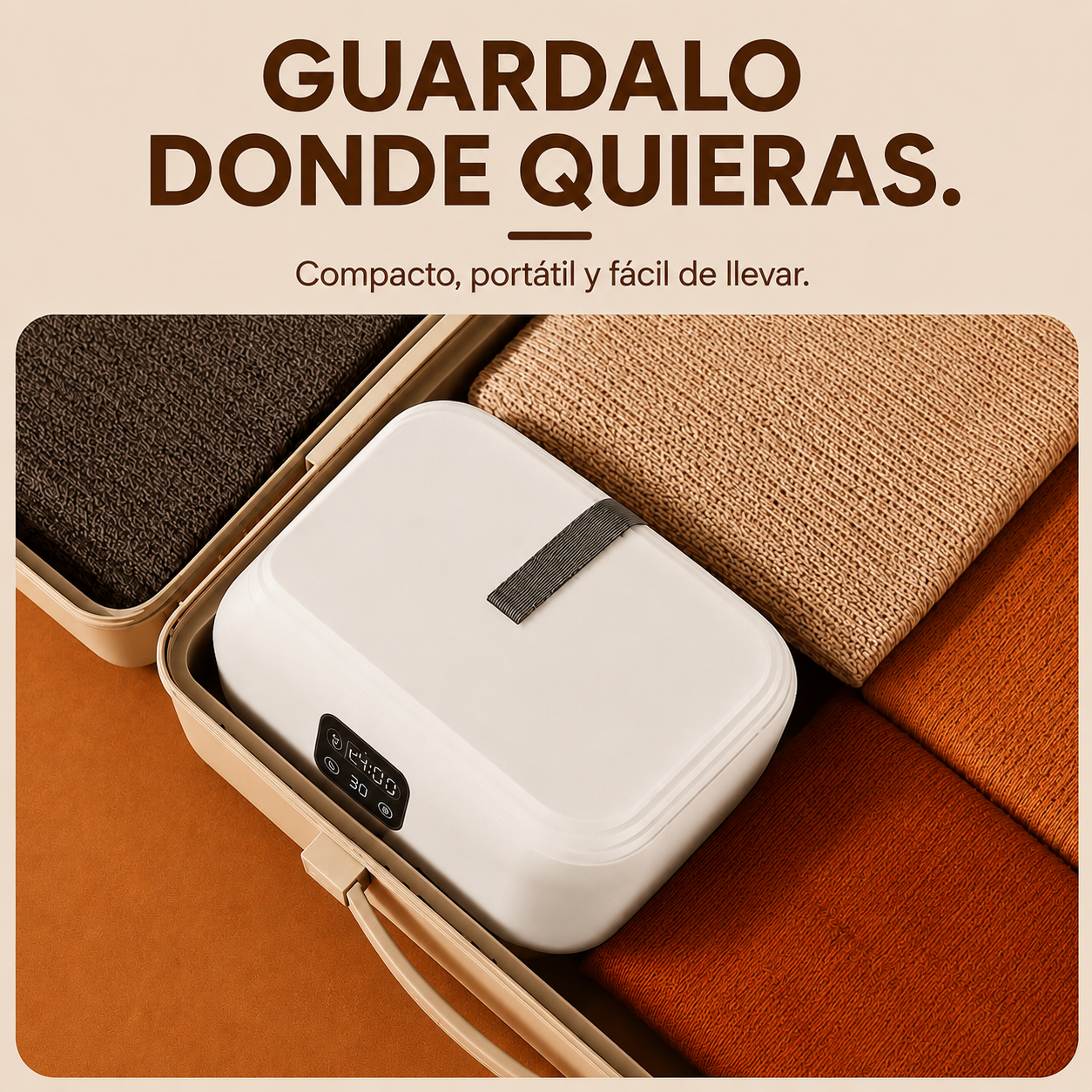 Secador de ropa portátil - Seca hasta 10 prendas en 60 minutos