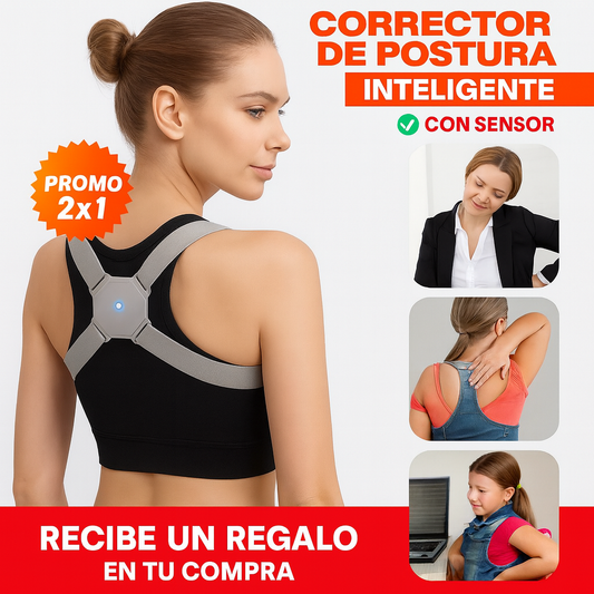 Corrector de Postura Inteligente + Regalo Sorpresa 🎁