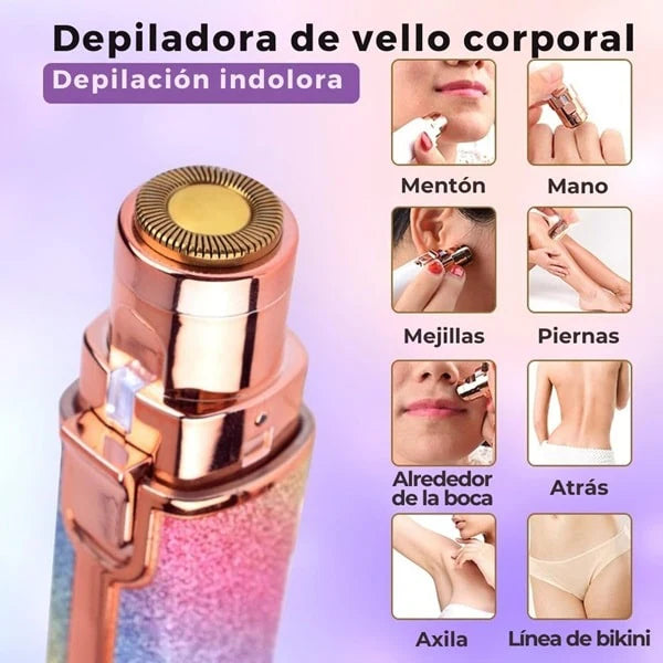 Depiladora Facial 2 en 1 + Mascarilla Facial Hidratante Gratis 🎁