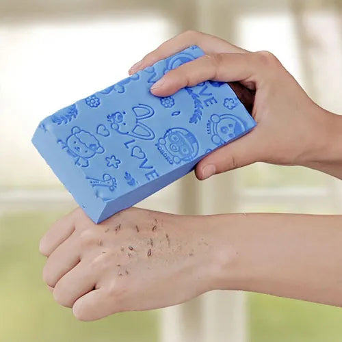 PACK 4 ESPONJAS EXFOLIANTES SACA MUGRE