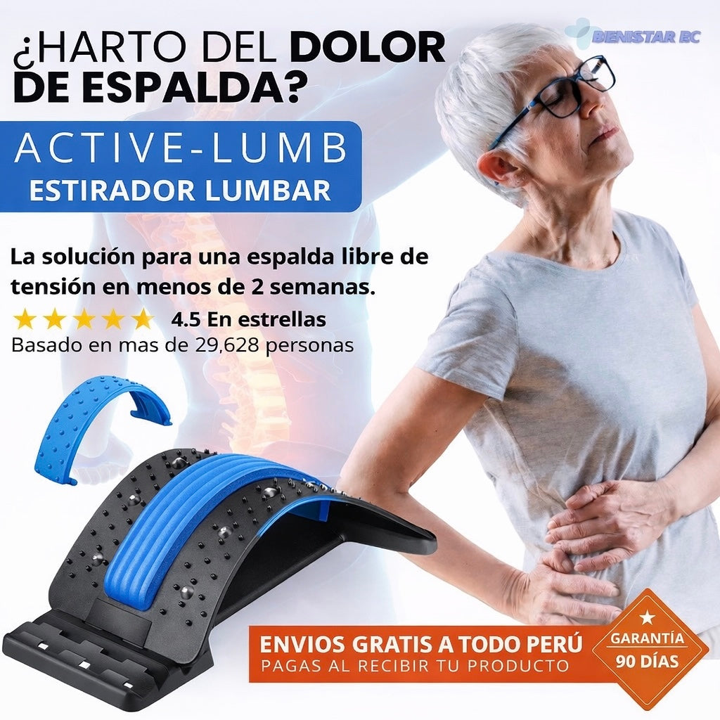 Soporte Lumbar ¡Recomendado por Fisioterapeutas!