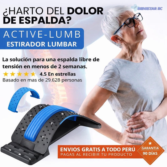 Soporte Lumbar + Regalo 🎁 ¡Recomendado por Fisioterapeutas!