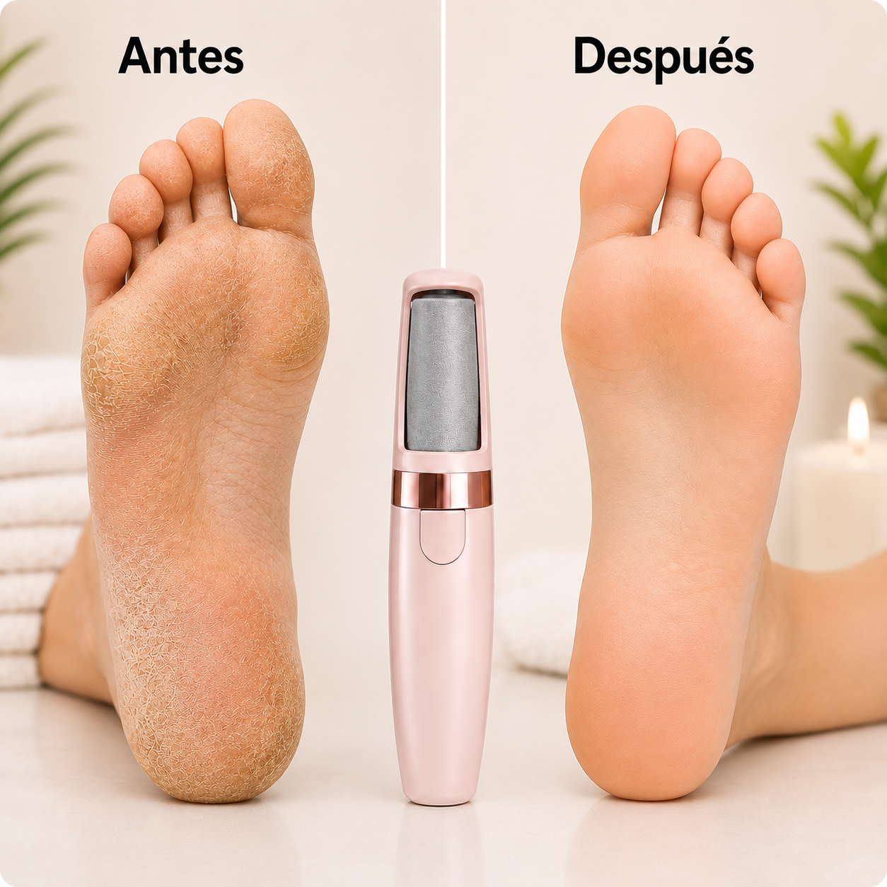 Removedor de Callos Profesional + Medias Gel Hidratante 🎁