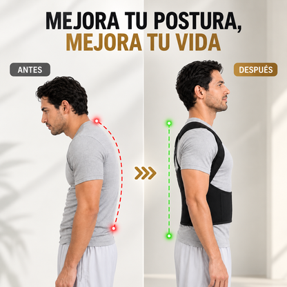 Faja Corrector de Postura Original 2 en 1 - Espalda Recta sin Dolor