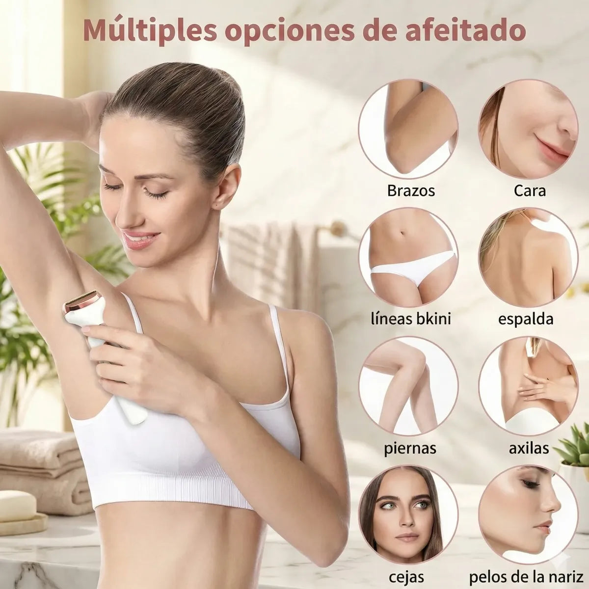 Depiladora Multifunción 4 en 1 Presición Total - SmoothPro