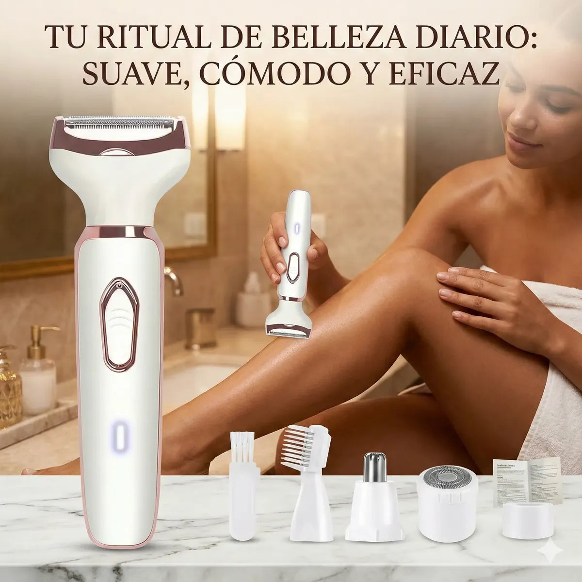 Depiladora Multifunción 4 en 1 Presición Total - SmoothPro