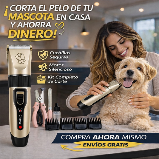 Kit peluquería mascota 🐶 PET LOOK PRO✂️ (12 piezas fáciles de usar para un look profesional)
