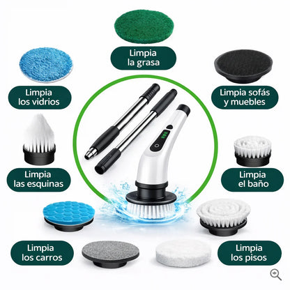 CEPILLO POTENTE DE LIMPIEZA 9 EN 1 - DISEÑO EUROPEO