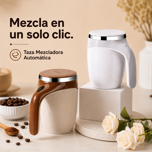 Taza Automática ¡Mezclas Perfectas en segundos! ☕️⏰