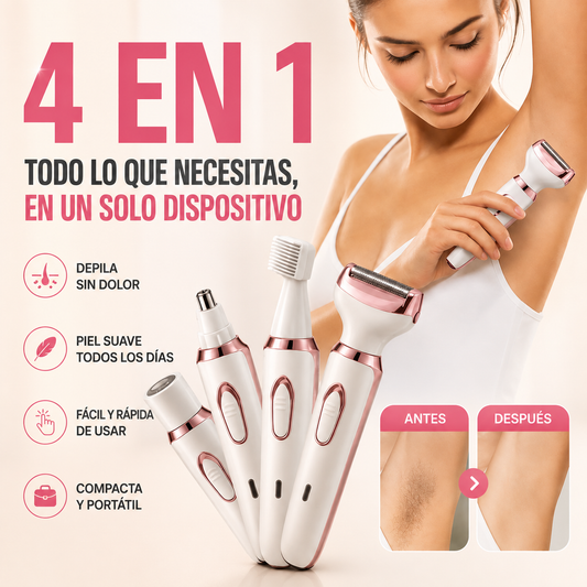 Depiladora Multifunción 4 en 1 Presición Total - SmoothPro