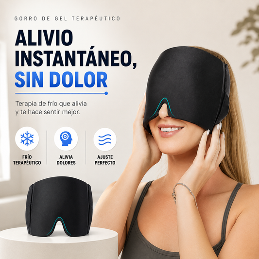 Gorro Gel para el dolor de Cabeza y Migrañas