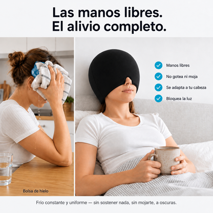Gorro Terapéutico de Gel 360 Pro - Pack 2 unds