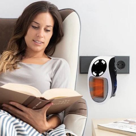 MINI CALEFACTOR PORTÁTIL SMART CON CONTROL REMOTO