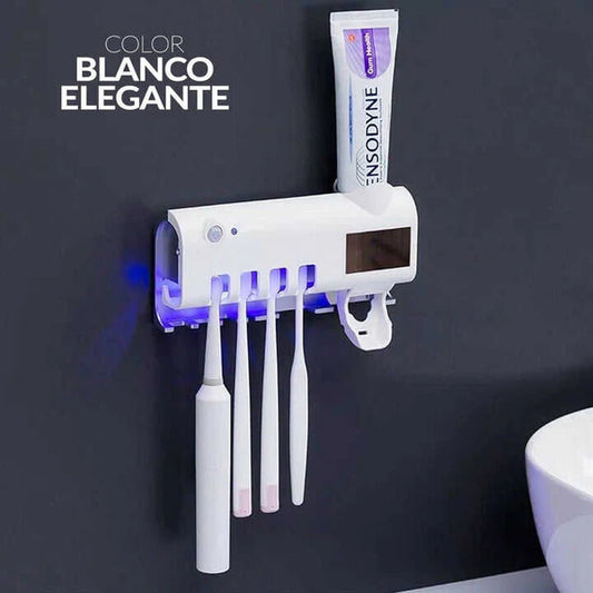 Esterilizador de Cepillo UV + Dispensador Exclusive® 3 en 1